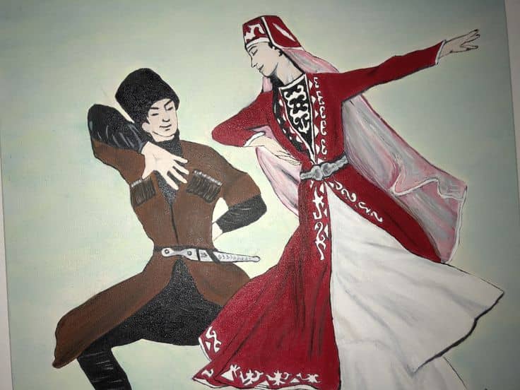 Azerbaijan dance class